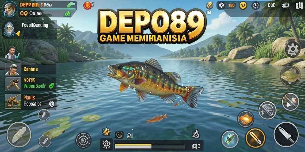 Tangkapan ikan besar dalam game DEPO89 yang menantang.