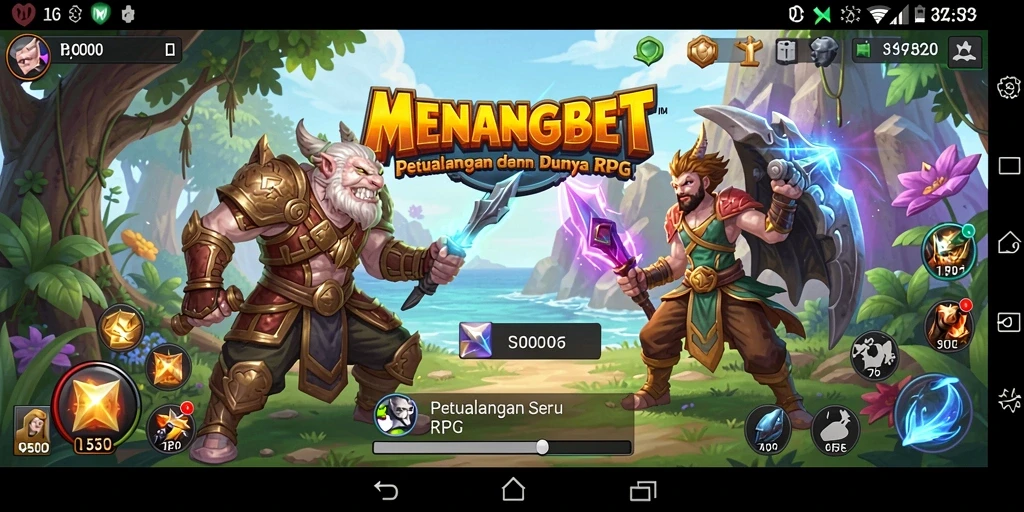 Gameplay seru di MENANGBET dengan misi dan pertarungan yang mendebarkan.