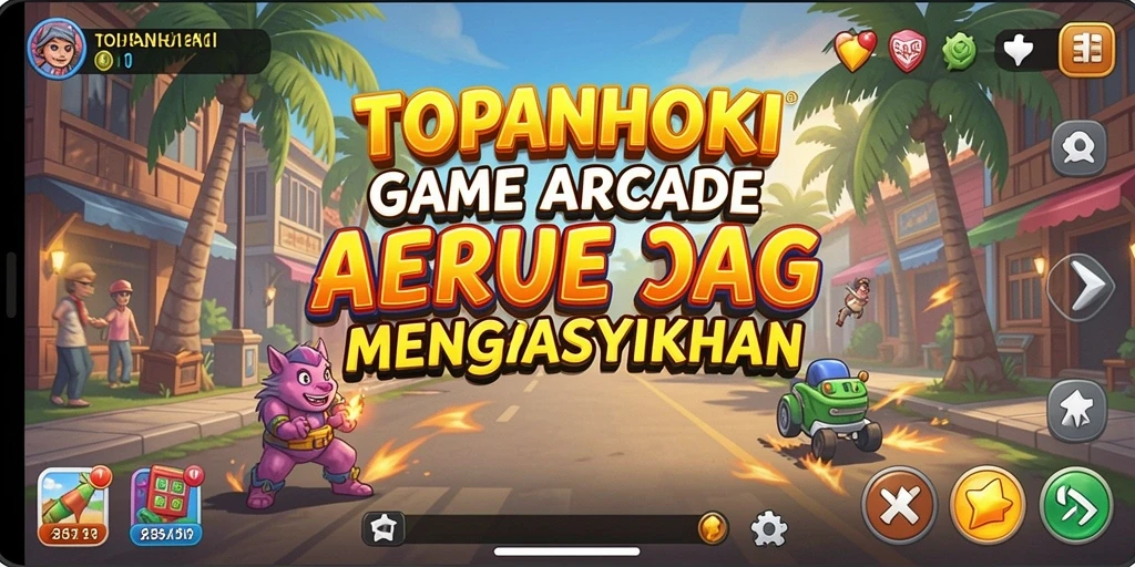 Screenshot gameplay seru di TOPANHOKI menunjukkan tantangan yang mengasyikkan.